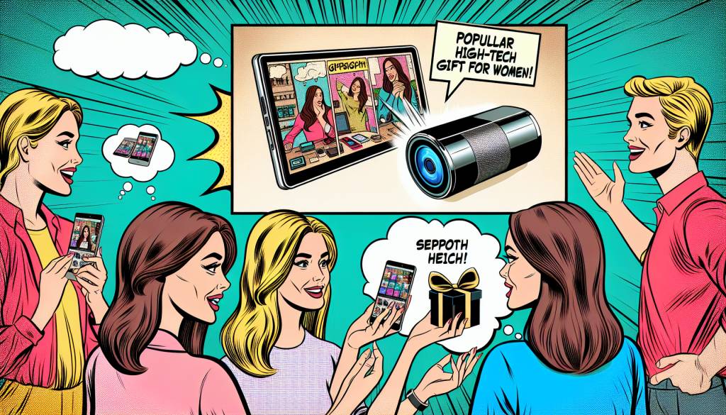 les cadeaux high-tech femme les plus en vogue