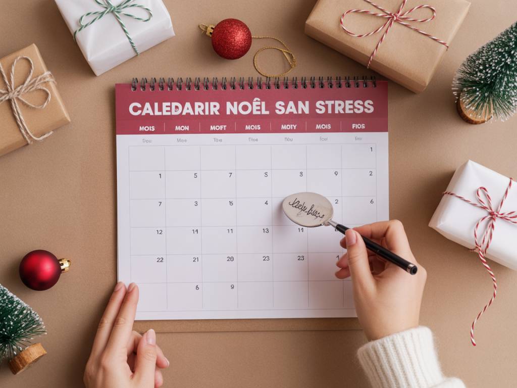 Préparer Noël sans stress : calendrier shopping et cadeaux mois par mois