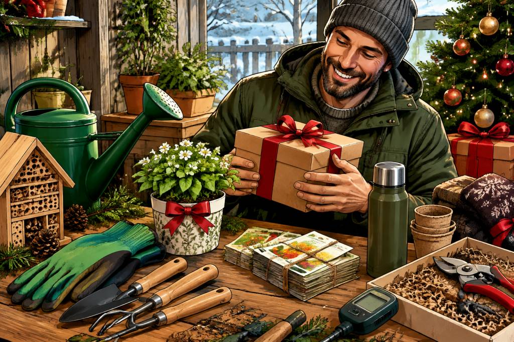 Idée cadeau noël pour jardinier : 15 idées utiles et originales