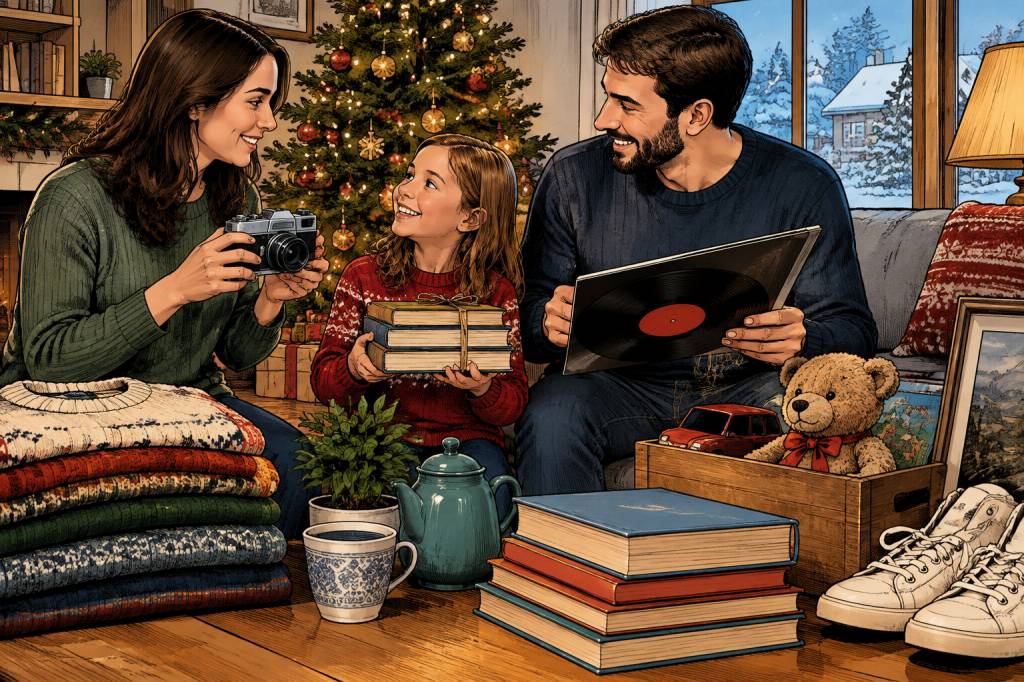 Cadeau de seconde main : quels objets offrir ? Nos idées pour faire plaisir à Noël
